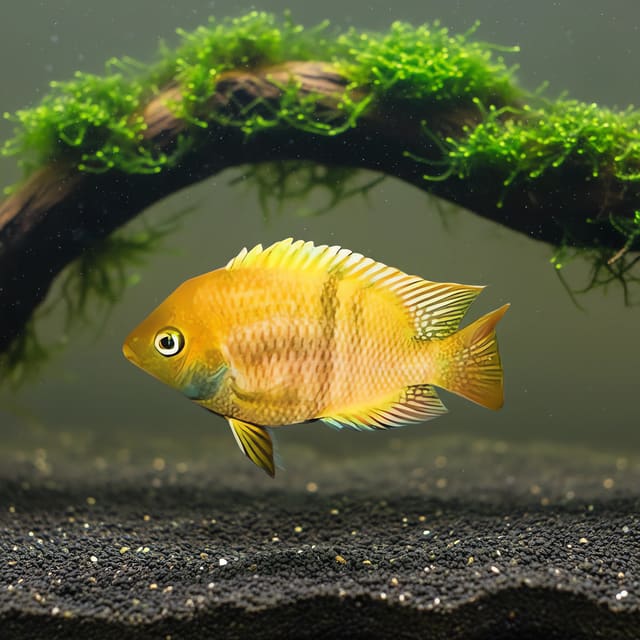 Gold T-Bar Cichlid Amatitlania sajica source image