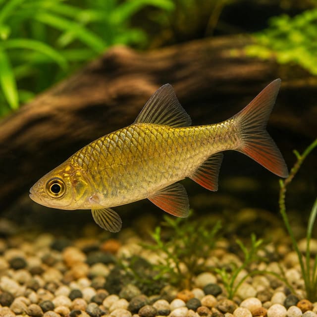 Golden Dwarf Barb — representative image