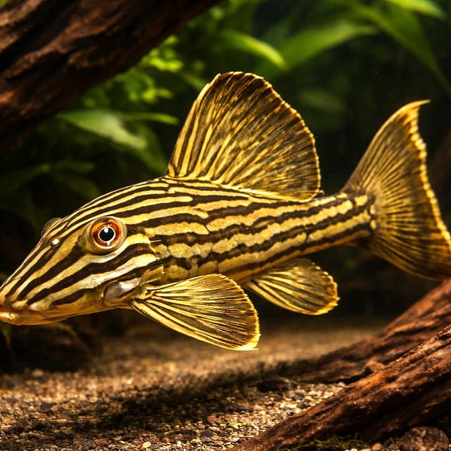 Golden Royal Pleco — representative image
