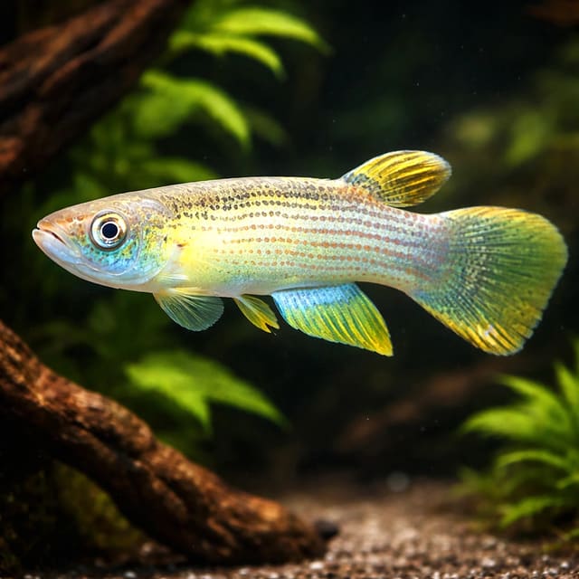 Golden-Tailed Rivulus — Fresh Water Fish