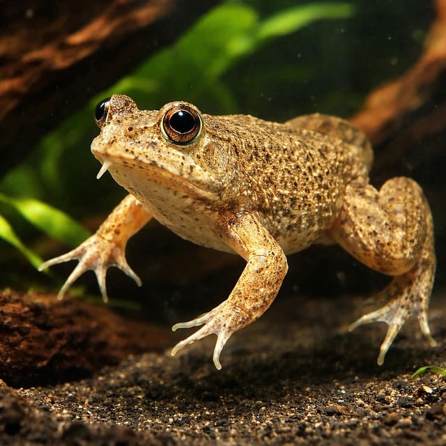 Green puddle frog — Fresh Water Fish