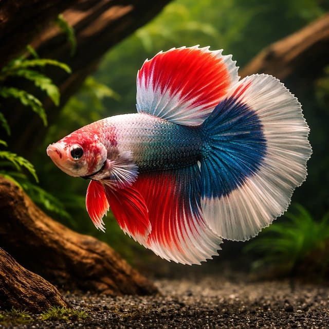 Male Betta (Betta splendens)