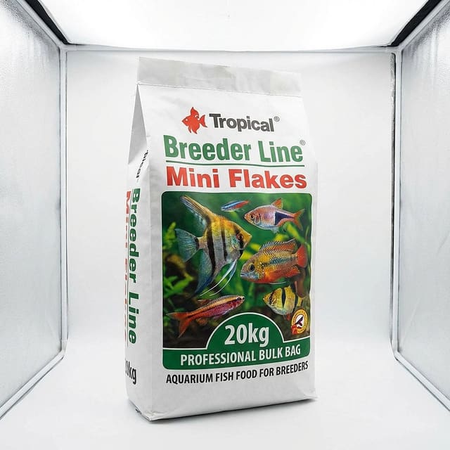 Tropical Breeder Line Mini Flakes 20kg bulk fish food