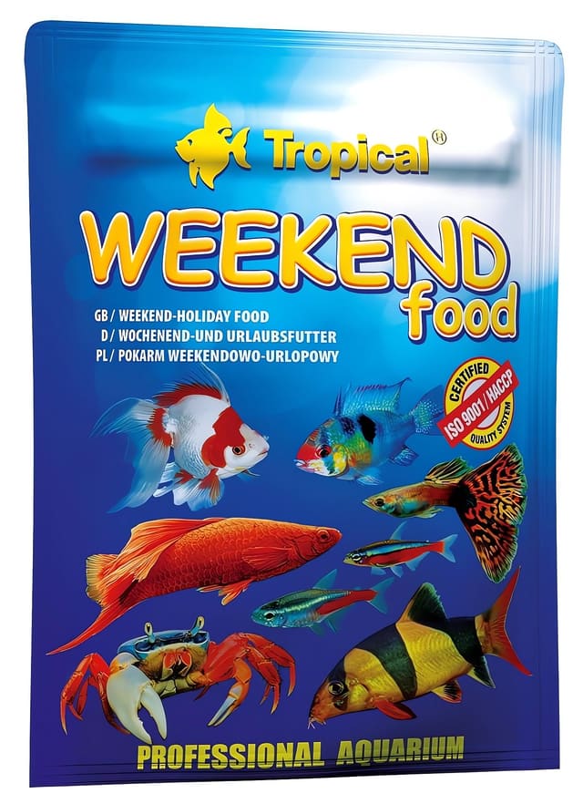 Tropical Weekend Food 20g slow-softening holiday fish food