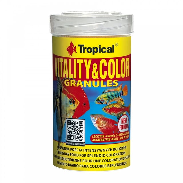 how much to feed tropical fish — Dry Food