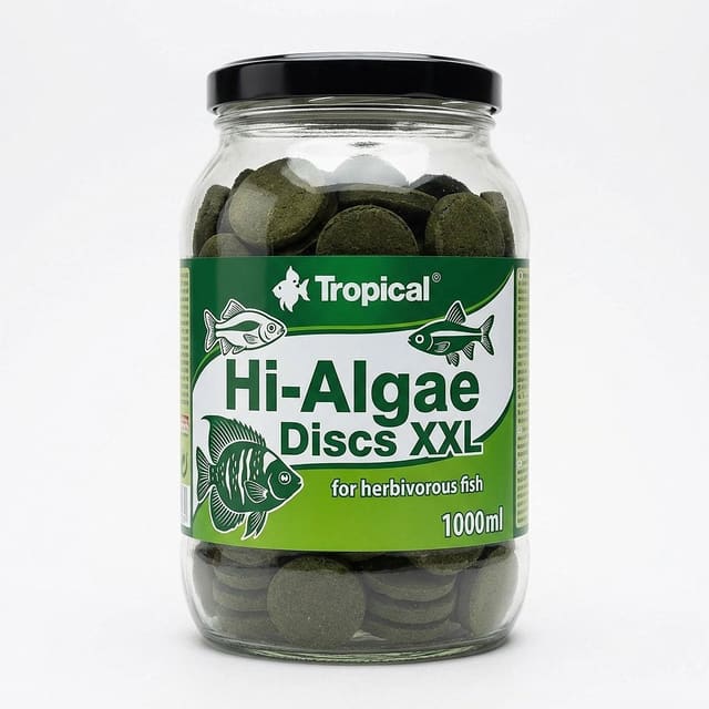 Tropical Hi-Algae Discs XXL 1000ml 500g sinking algae fish food