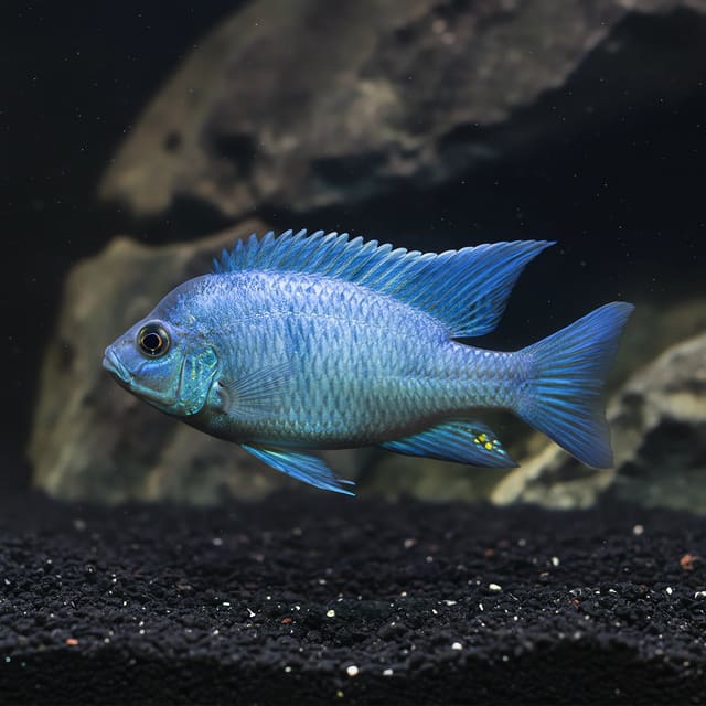 Ivory-Topped Hap Copadichromis mloto Lake Malawi cichlid