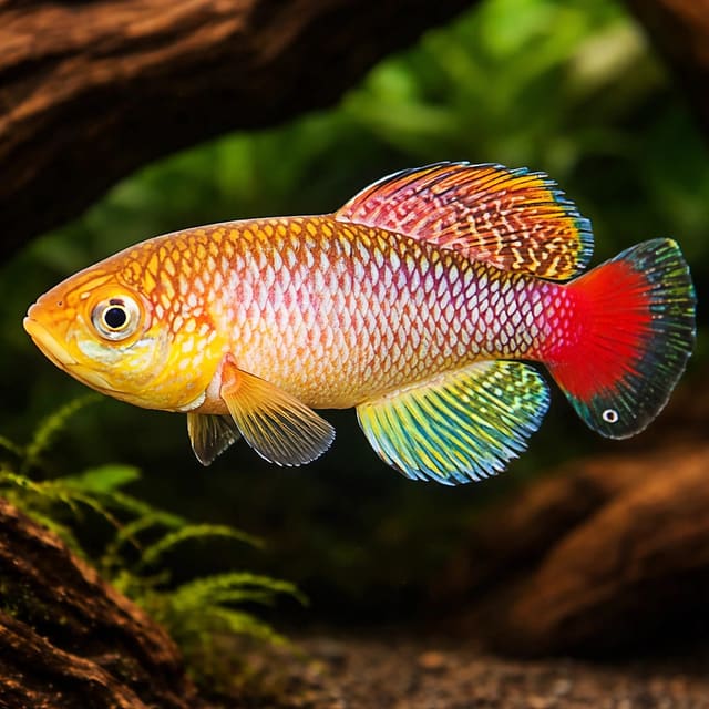 Jubb's Nothobranch, Nothobranchius jubbi, exact source photo