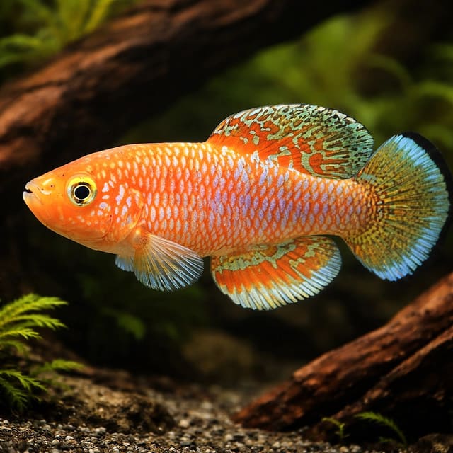 Kayuni's Notho, Nothobranchius spec. kayuni, exact source photo