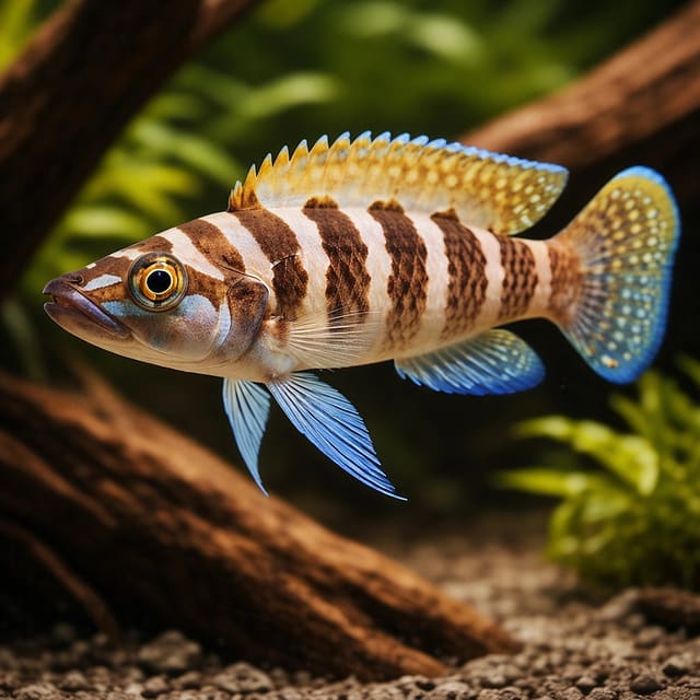 Lamprologus cylindricus yellowh. 3 — representative image