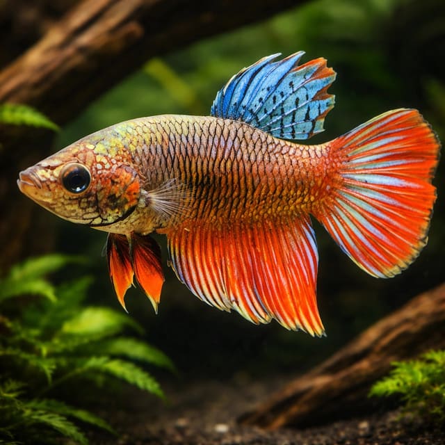 Libby Betta, Split-Tailed Betta — representative image