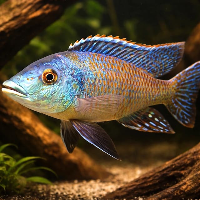Lichmochromis acuticeps 5 - — Fresh Water Fish