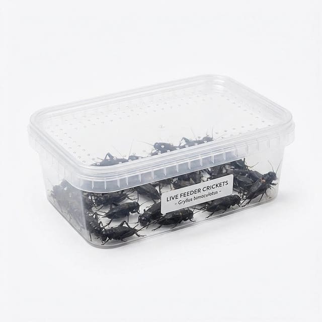 Gryllus Bimaculatus Black Cricket Packet
