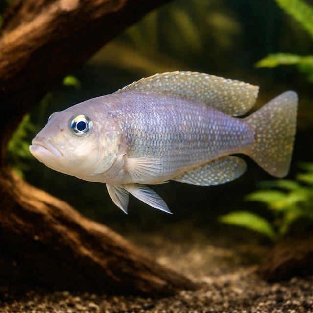 Meeli Shelldweller Lamprologus meeli in Tanganyika shell habitat