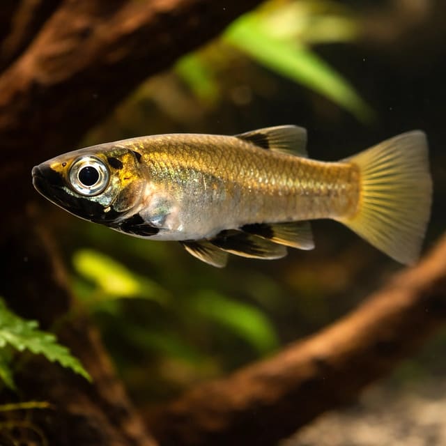 Metallic Topminnow, Girardi — Fresh Water Fish