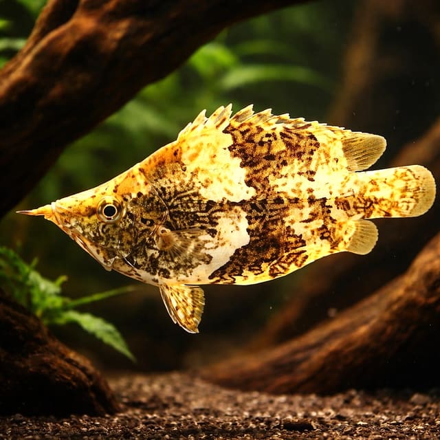 Monocirrhus polyacantus 5 - — Fresh Water Fish