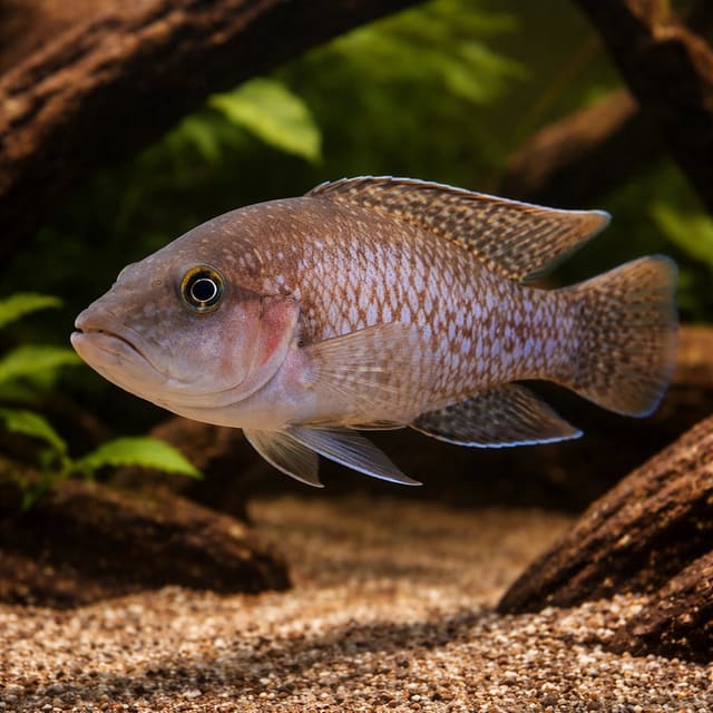 Mottled Lamprologus Neolamprologus obscurus for Tanganyika rock aquariums