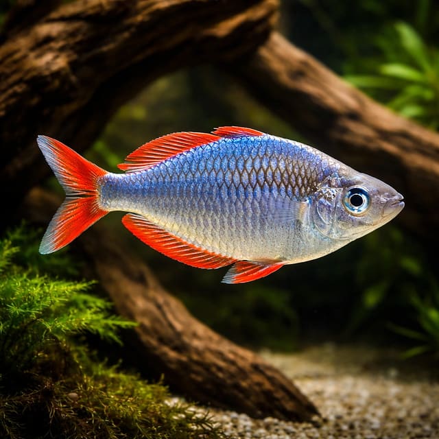 Neon Dwarf Rainbowfish (Melanotaenia praecox)