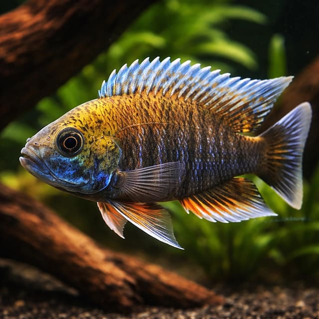 New Blue Orchid — Fresh Water Fish