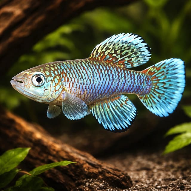 Nothobranchius eggersi blue 2,5 - 3 — representative image