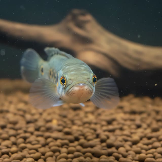Ocellated Snakehead Channa pleurophthalma source photo