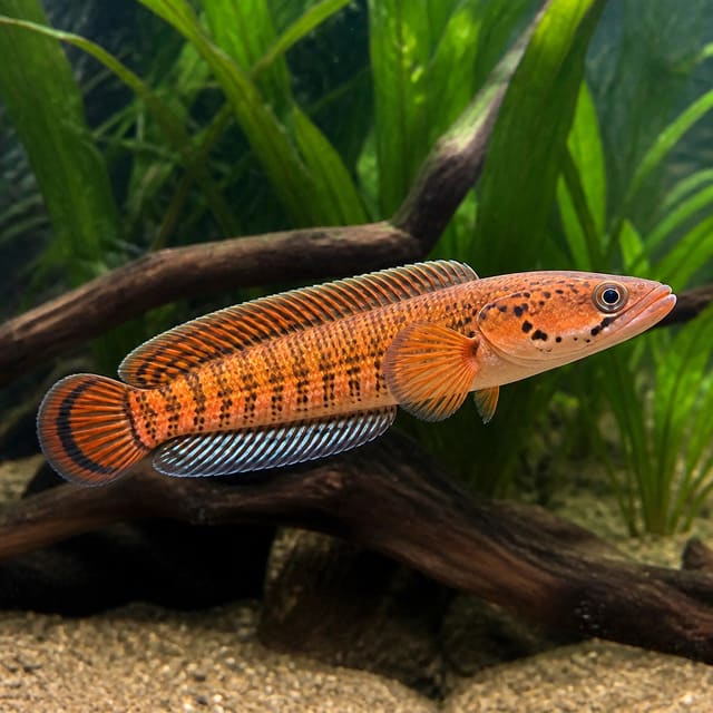 Orange snakehead — representative image