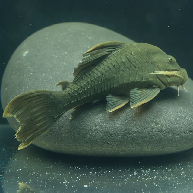 Panaque titan in a planted aquarium — representative image