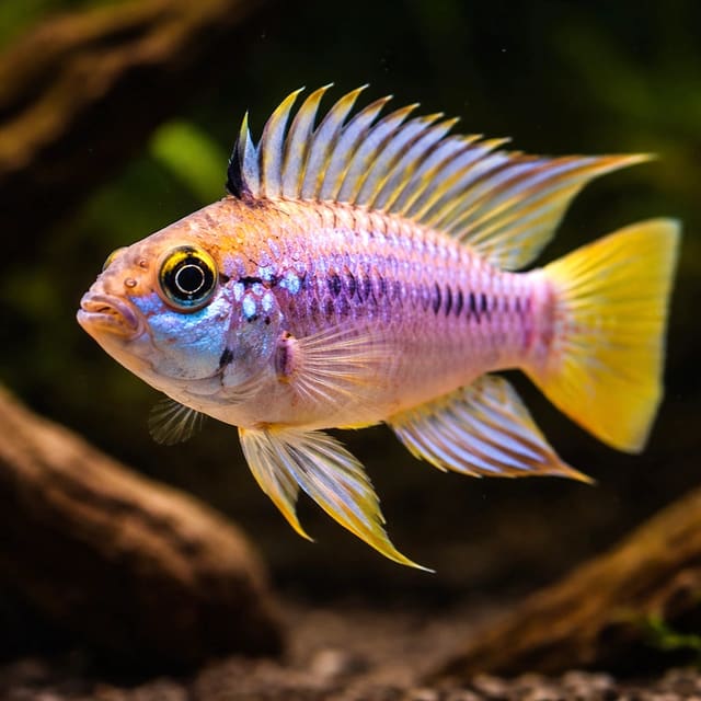 Papagalo Dwarf Cichlid — Fresh Water Fish