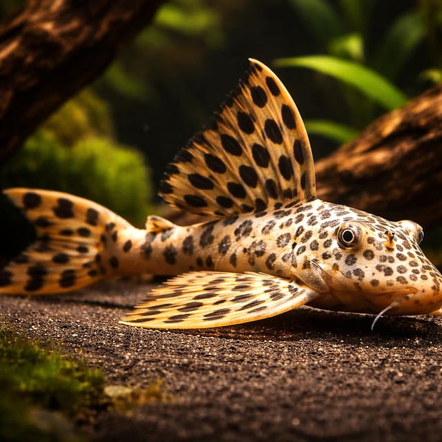 L075 Para Pleco (Peckoltia sabaji) aquarium image