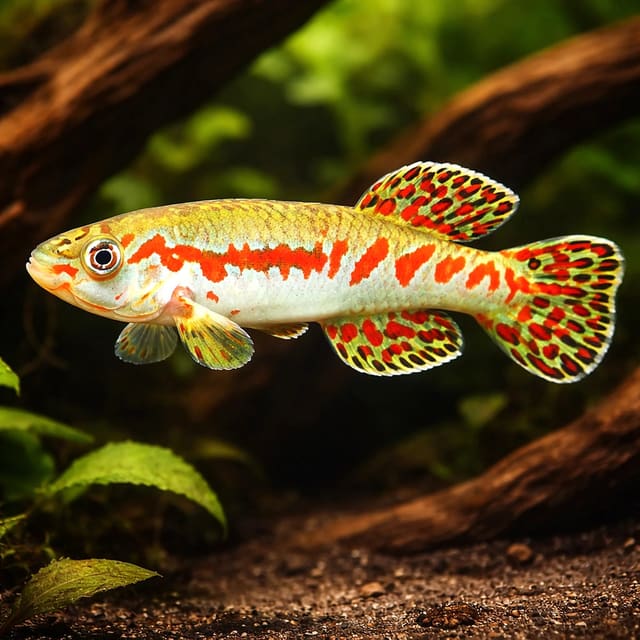 Puerzl's Killifish source photo, Fundulopanchax puerzli