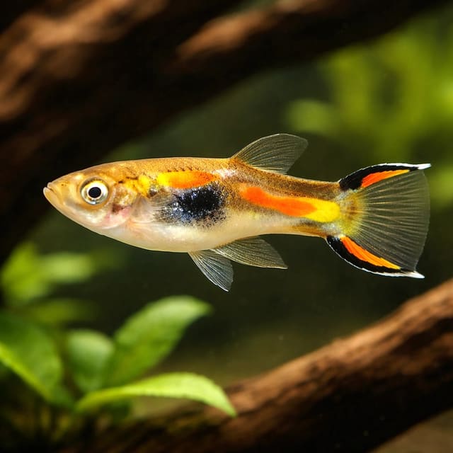 Poecilia endler supercolor male 1,5 - — Fresh Water Fish