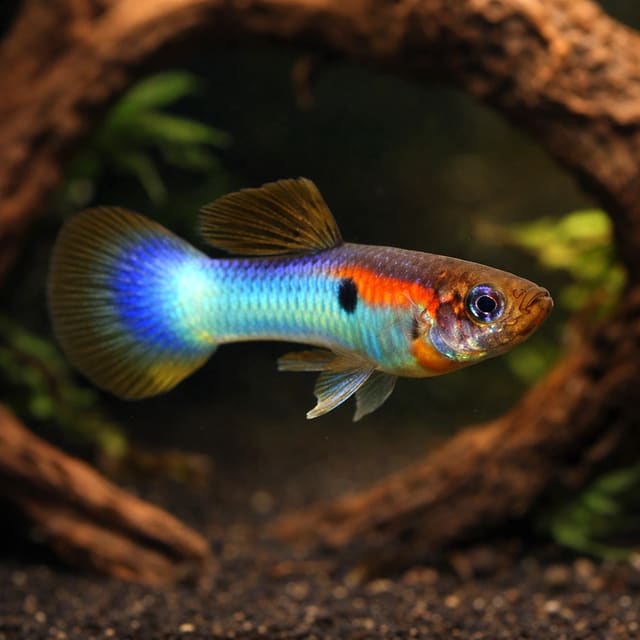 Guppy (Poecilia reticulata)