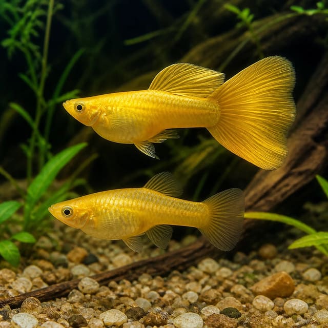 Guppy (Poecilia reticulata)