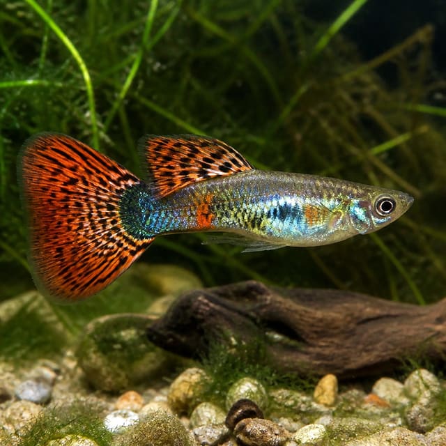 Poecilia reticulata chile male — representative image
