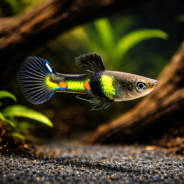 Guppy (Poecilia reticulata)