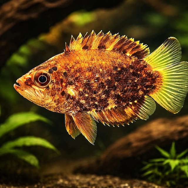 Polycentrus schomburgki 3,5 - — Fresh Water Fish