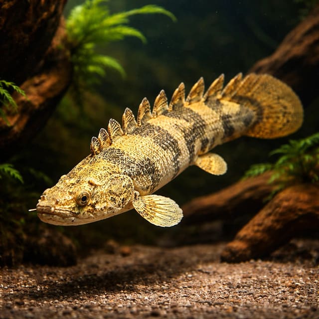 Saddled Bichir - Aquarium supplies from Tropical Fish Co