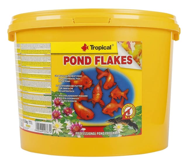 Tropical Pond Flakes - Moderate Care Fish Food — pond fish food — Dry Food UK
