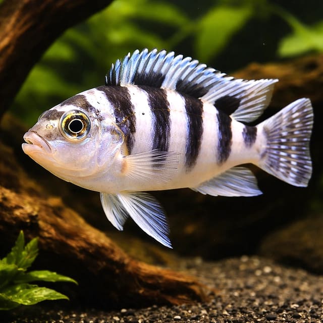 Pseudotropheus Lilancinius, — Fresh Water Fish