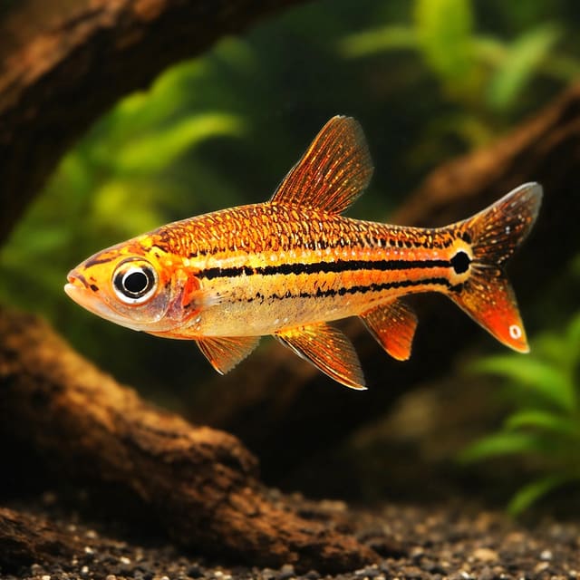 Red Ansorgi African tetra — representative image