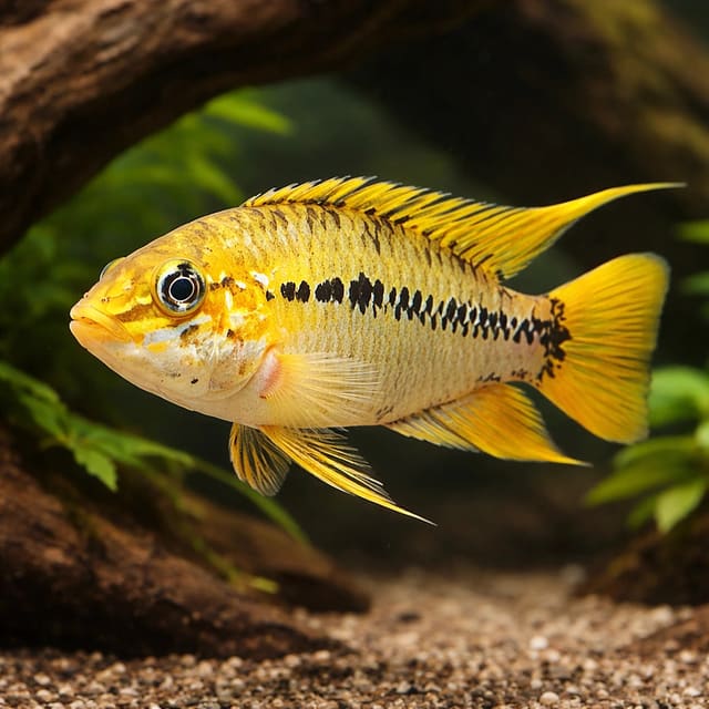 Red Point Dwarf Cichlid — Fresh Water Fish