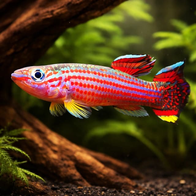 Red-Striped Killie — Fresh Water Fish