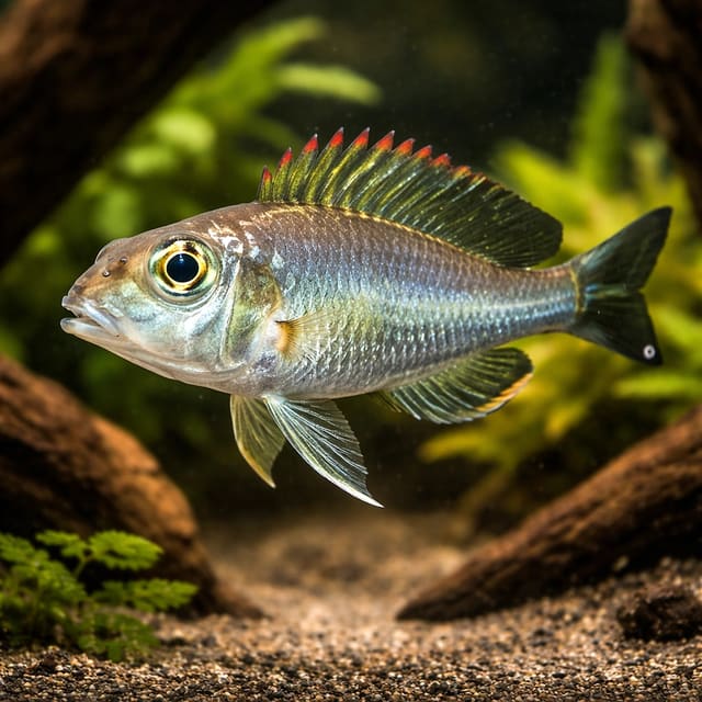 Redspot utinta Callochromis — Fresh Water Fish