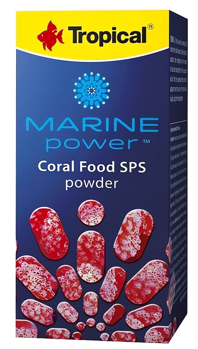 Marine Power SPS Powder Coral Food - Moderate Care — saltwater aquarium pH level — Dry Food UK