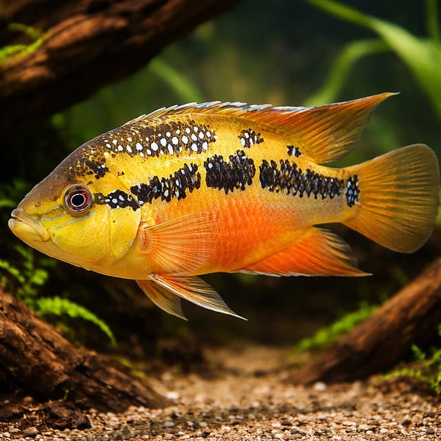 Salvins Cichlid — Fresh Water Fish