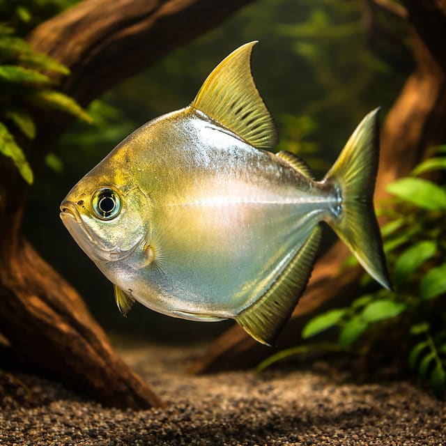 Silver dollar (Metynnis argenteus) — representative image