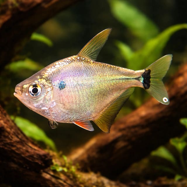 Silver Tetra, Silver-Brass — representative image