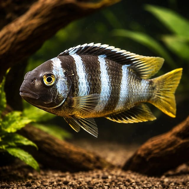 Small-Mouthed Tropheus Tropheops microstoma specialist Malawi mbuna gallery
