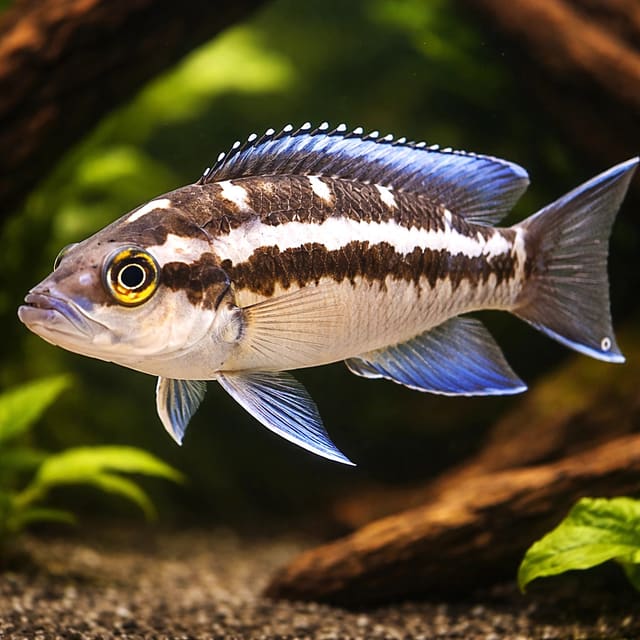 Striped Lamprologus "Katoto" — Fresh Water Fish