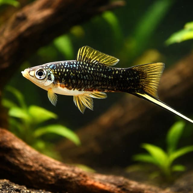 Swordtail Black — Fresh Water Fish